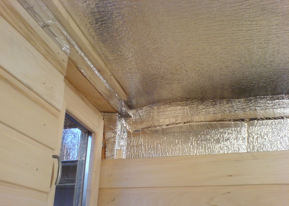 Пароизоляция для потолка в доме из газобетона